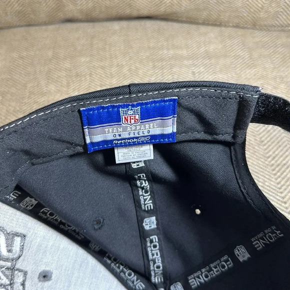 VTG 06 Indianapolis Colts Hat Cap Strap Back Gray Super Bowl XLI NFL Reebok Mens - Picture 7 of 8